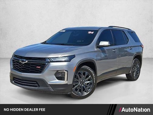 Sterling Gray Metallic 2024 Chevrolet Traverse RS