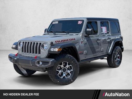 Sting-Gray Clearcoat 2021 Jeep Wrangler Unlimited Rubicon