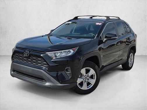 Midnight Black Metallic 2020 Toyota RAV4 XLE