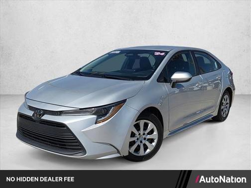 Classic Silver Metallic 2024 Toyota Corolla LE