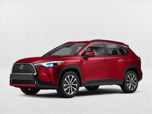 Barcelona Red Metallic 2022 Toyota Corolla Cross LE