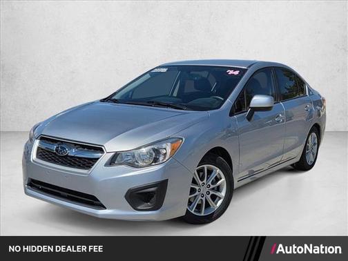Ice Silver Metallic 2014 Subaru Impreza 2.0i Premium
