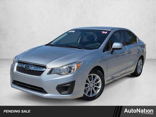 Ice Silver Metallic 2014 Subaru Impreza 2.0i Premium