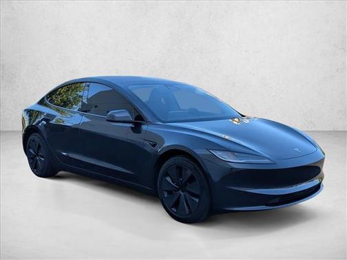 Stealth Grey 2025 Tesla Model 3 Long Range
