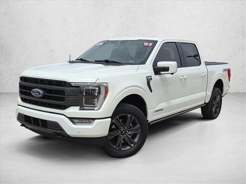 Star White Metallic Tri-Coat 2023 Ford F-150 Lariat