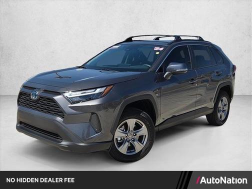 Magnetic Gray Metallic 2024 Toyota RAV4 Hybrid XLE