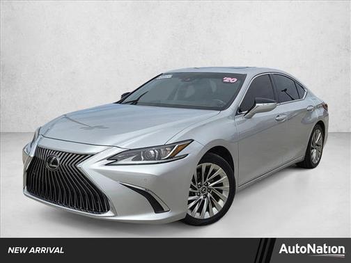 Silver Lining Metallic 2020 Lexus ES 350 Luxury