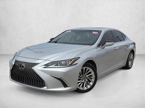 Silver Lining Metallic 2020 Lexus ES 350 Luxury