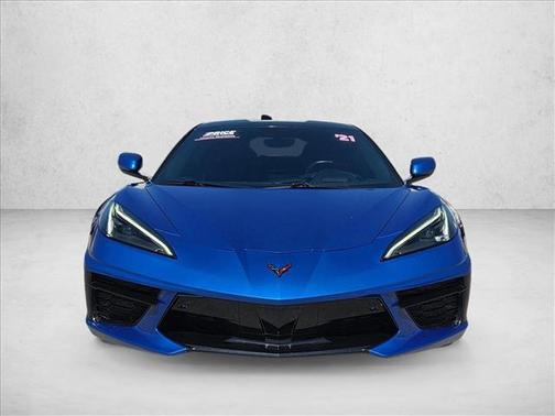 Elkhart Lake Blue Metallic 2021 Chevrolet Corvette Stingray w/2LT