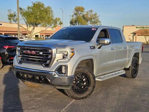 Quicksilver Metallic 2021 GMC Sierra 1500 SLT