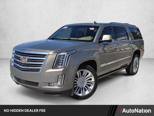 Bronze Dune Metallic 2018 Cadillac Escalade ESV Platinum