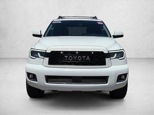 Super White 2020 Toyota Sequoia TRD Pro
