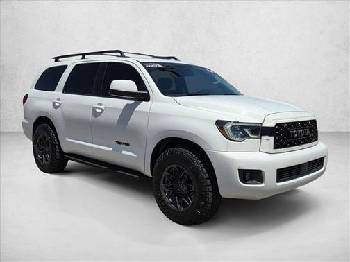 Super White 2020 Toyota Sequoia TRD Pro