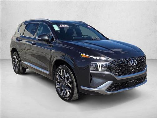 Portofino Gray 2022 Hyundai SANTA FE Calligraphy