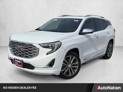 Summit White 2019 GMC Terrain Denali