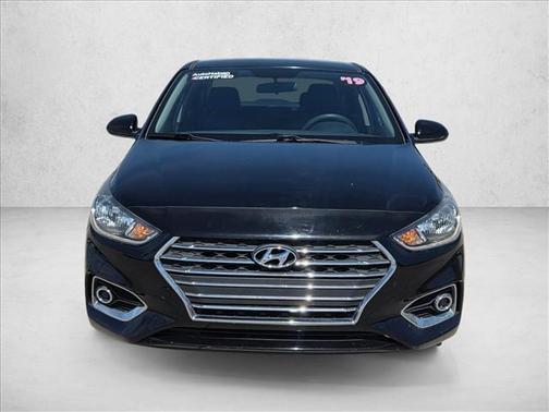 Absolute Black Pearl 2019 Hyundai Accent SEL
