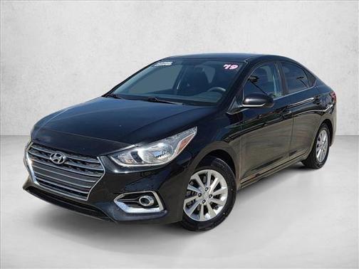 Absolute Black Pearl 2019 Hyundai Accent SEL