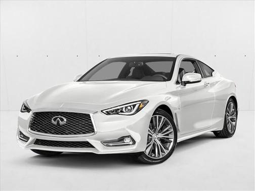Pure White 2017 INFINITI Q60 3.0T Premium
