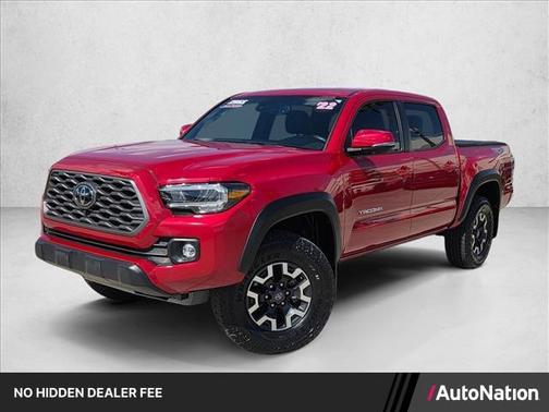 Barcelona Red Metallic 2022 Toyota Tacoma TRD Off Road