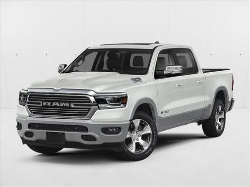 Ivory White Tri-Coat Pearlcoat 2021 RAM 1500 Laramie
