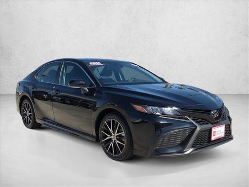 Midnight Black Metallic 2024 Toyota Camry SE