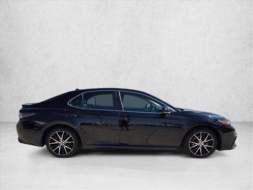 Midnight Black Metallic 2024 Toyota Camry SE