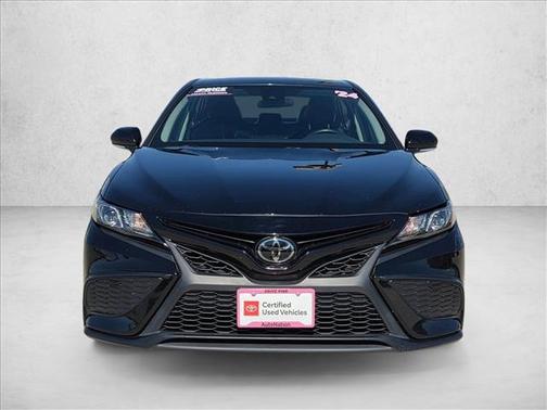 Midnight Black Metallic 2024 Toyota Camry SE