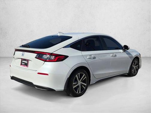 Platinum White Pearl 2023 Honda Civic LX