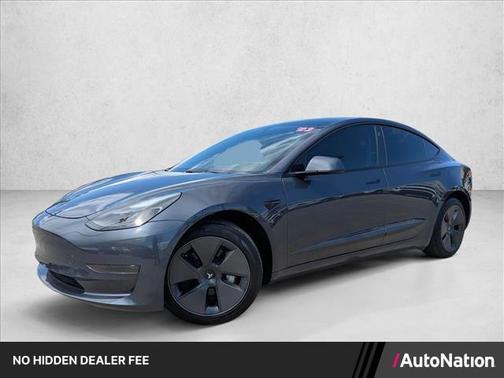 Midnight Silver Metallic 2023 Tesla Model 3 Standard Range