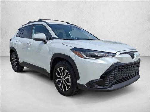 Wind Chill Pearl 2024 Toyota Corolla Cross Hybrid SE