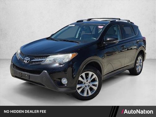 Black 2015 Toyota RAV4 Limited