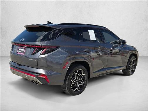 Titan Gray 2024 Hyundai TUCSON Hybrid N Line