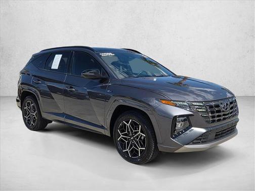 Titan Gray 2024 Hyundai TUCSON Hybrid N Line