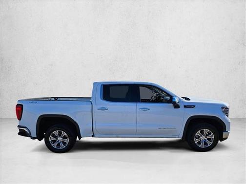 Summit White 2025 GMC Sierra 1500 SLT