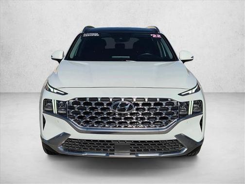 Quartz White 2022 Hyundai SANTA FE Limited