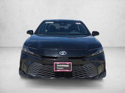 Midnight Black Metallic 2025 Toyota Camry SE