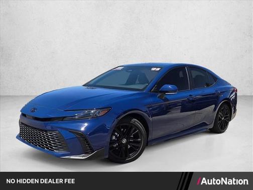 Reservoir Blue 2025 Toyota Camry SE