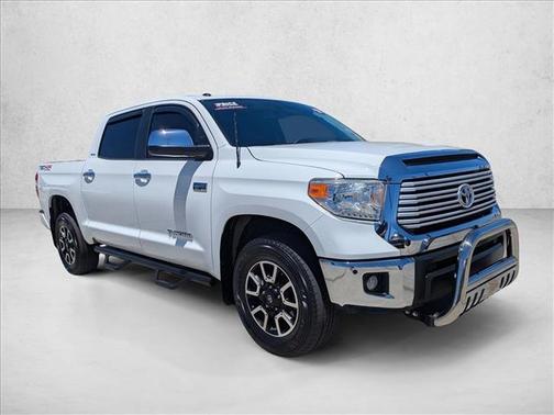 Super White 2017 Toyota Tundra Limited