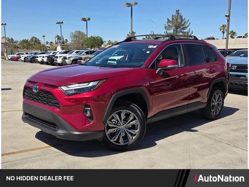 Ruby Flare Pearl 2024 Toyota RAV4 Hybrid XLE Premium