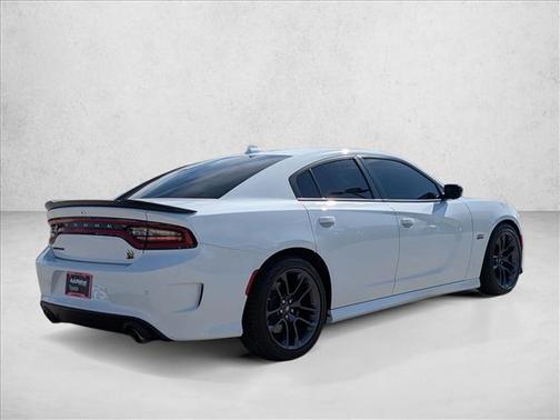 White Knuckle Clearcoat 2023 Dodge Charger Scat Pack