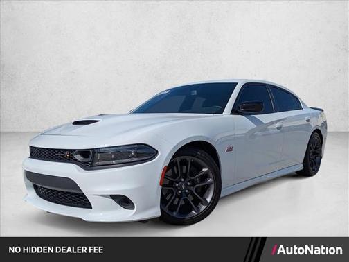 White Knuckle Clearcoat 2023 Dodge Charger Scat Pack