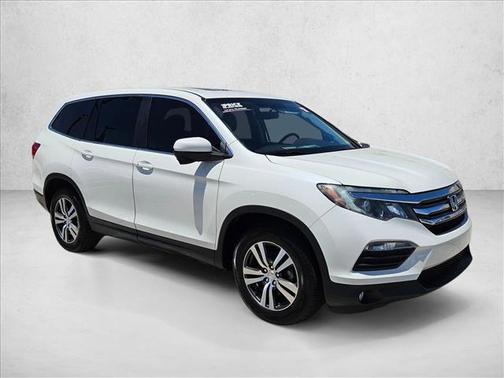 White Diamond Pearl 2018 Honda Pilot EX-L