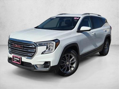 Summit White 2024 GMC Terrain SLT
