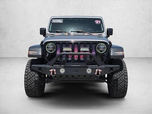 Billet Silver Metallic Clearcoat 2021 Jeep Wrangler Willys