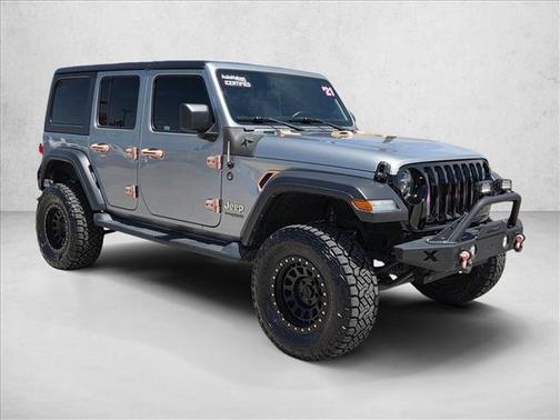 Billet Silver Metallic Clearcoat 2021 Jeep Wrangler Willys