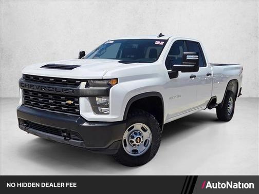 Summit White 2022 Chevrolet Silverado 2500 WT
