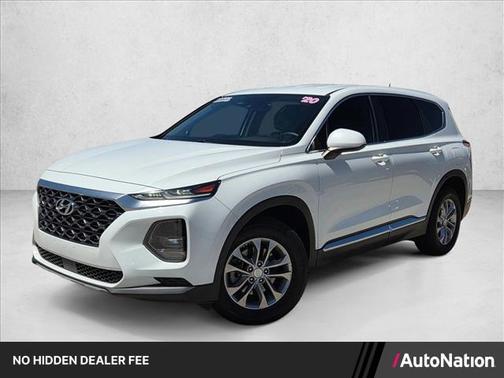 Quartz White 2020 Hyundai SANTA FE SE 2.4