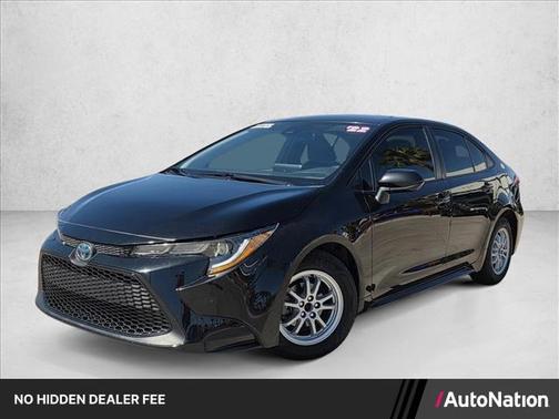 Black Sand Pearl 2022 Toyota Corolla Hybrid LE
