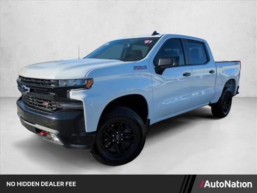 Summit White 2021 Chevrolet Silverado 1500 LT Trail Boss