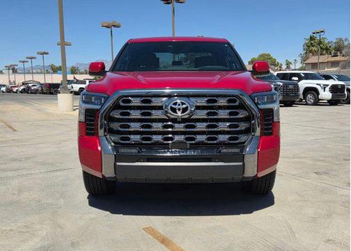 Supersonic Red 2024 Toyota Tundra Platinum